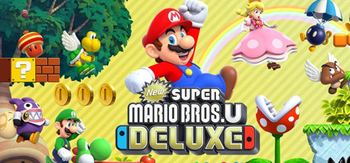 新超级马里奥兄弟U豪华版、New Super Mario Bros. U Deluxe(X0079)