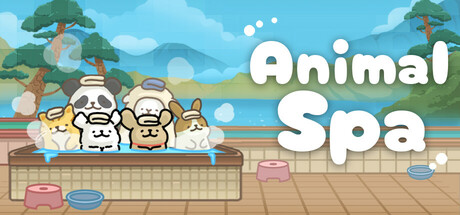 线条小狗：动物温泉、Maltese\'s Fluffy Onsen(X0124)